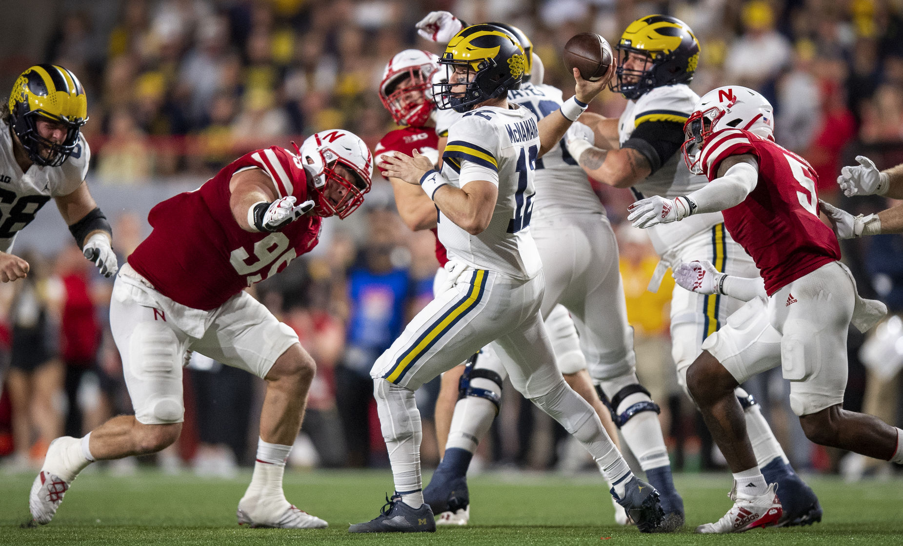 Michigan vs. Nebraska, 10.9